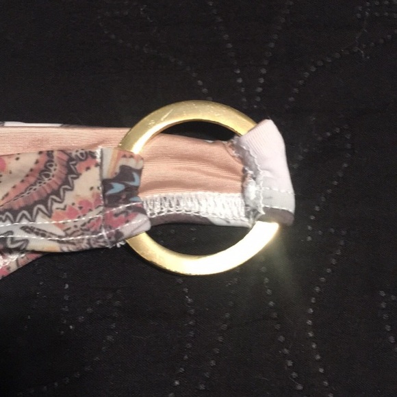 NWOT Monokini butterfly print w/ O-rings - Picture 3 of 8